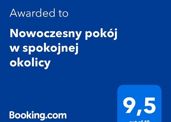 Nowoczesny Pokoj W Spokojnej Okolicy